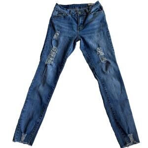 Urban Chic Jeans Size 1 
Distressed Skinny Denim Blue Women's NWT